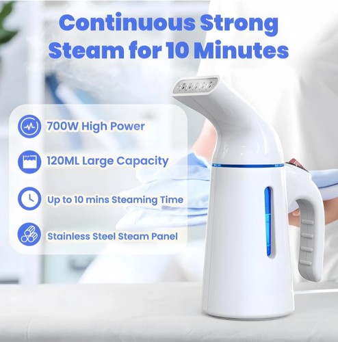 Garment steamer white - garment,